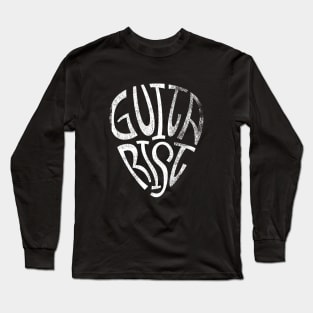 Guitarist's Guitar Plectrum Long Sleeve T-Shirt